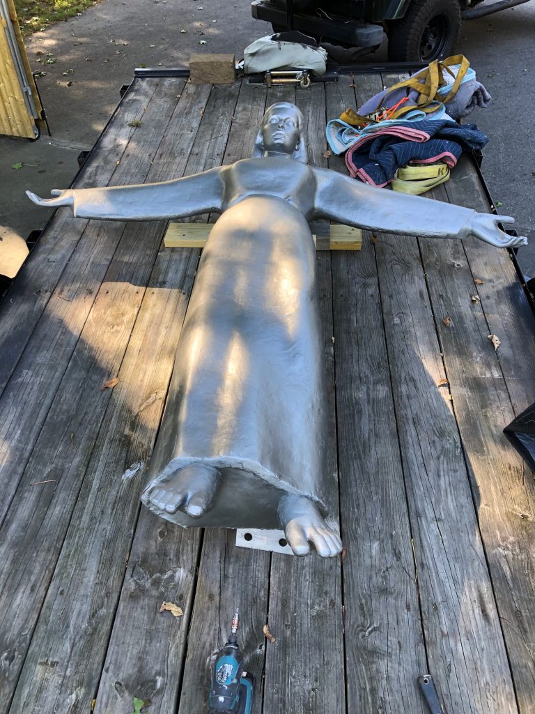 statue sandblasting restoration ct